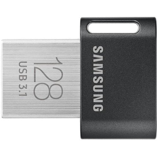 Samsung stick memorie samsung fit plus 128gb, usb 3.1, gray, muf-128ab/apc