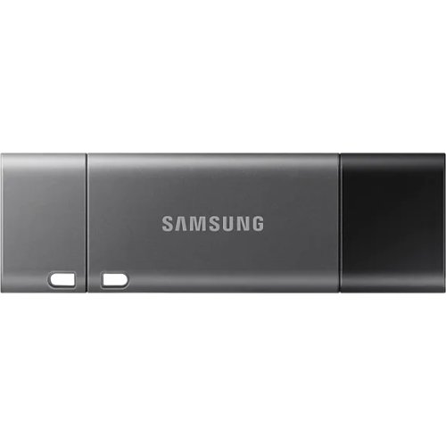 Samsung stick usb samsung duo plus, 256gb, usb 3.1, usb type-c (negru/gri)