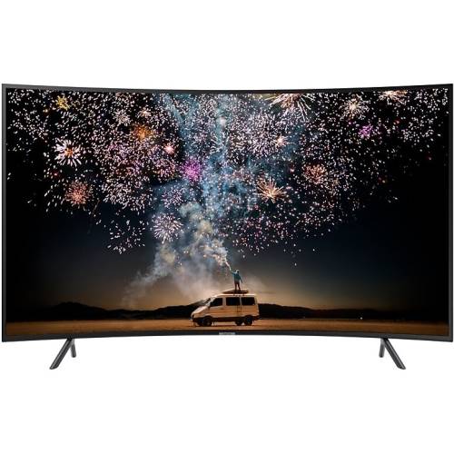 Samsung televizor samsung curbat led 49ru7302, 124 cm, smart, ultra hd, hdr10+, negru
