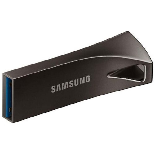 Samsung usb flash drive samsung bar plus 128gb usb 3.1 titan gray