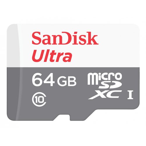 Sandisk card de memorie kingston microsdxc, 64gb, adaptor sd, clasa 10