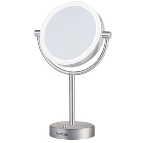 Sencor oglinda cosmetica sencor cu iluminare cu led, diametru 18cm smm 3090ss