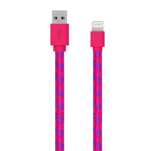 Serioux serioux apple mfi fab cable 1m pink