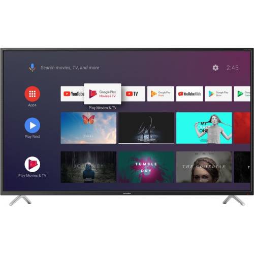 Sharp televizor smart android led sharp 102 cm, 40bl2ea, 4k ultra hd
