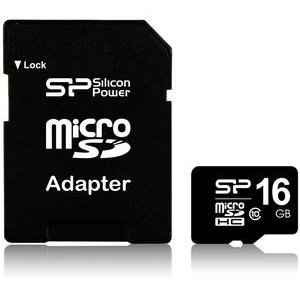 Silicon power card de memorie silicon power microsdhc 16gb fara adapter cl10