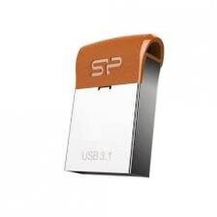 Silicon power stick memorie silicon power jewel j35 32gb, usb 3.1, metal brown