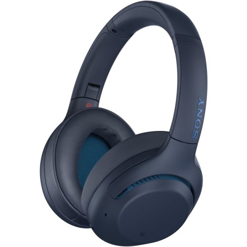 Sony casti wireless cu filtru zgomot sony wh-xb900n extra bass, albastru