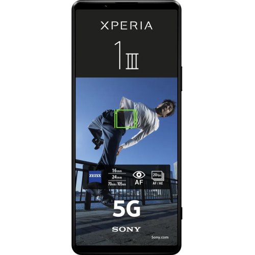 Sony telefon mobil sony xperia 1 iii, dual sim, 12gb ram, 256gb, 5g, black