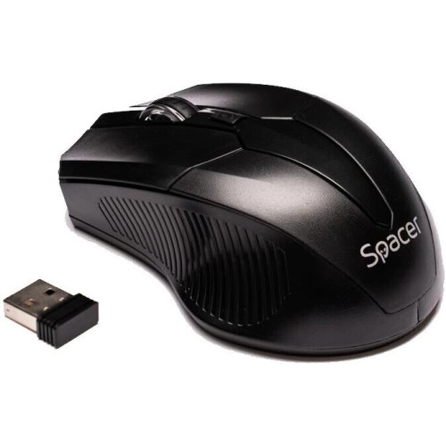 Spacer mouse wireless spacer spmo-w02, negru