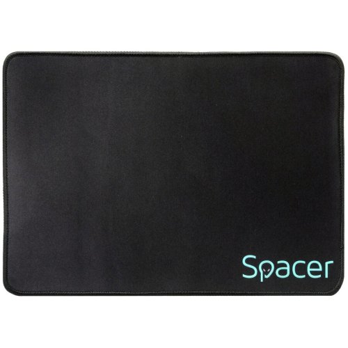 Spacer mousepad spacer gaming, cauciuc si material textil, 350 x 250 x 3 mm,sp-pad-game-m, negru