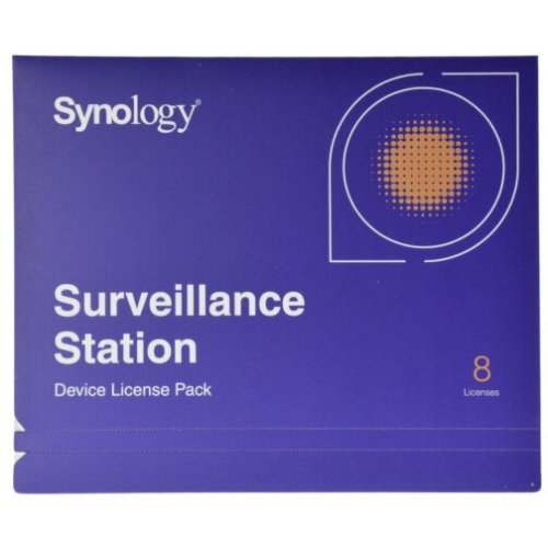 Synology pachet de 8 licente pentru sisteme de supraveghere synology
