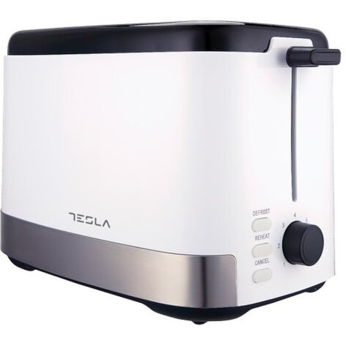 Tesla prajitor de paine tesla ts300bwx, 2 felii, 800w, alb