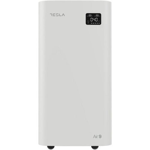 Tesla purificator tesla air9, cadr 800 m3/h, senzor calitate aer, sleep mode, timer, filtru hepa+carbon activ+catalyst, eliminare mirosuri + voc, alb