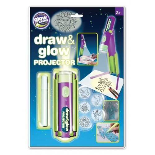 The original glowstars company proiector pentru desen cu pix fosforescent inclus the original glowstars company