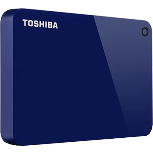 Toshiba hdd extern toshiba canvio advance 2tb, 2.5, usb 3.0, albastru