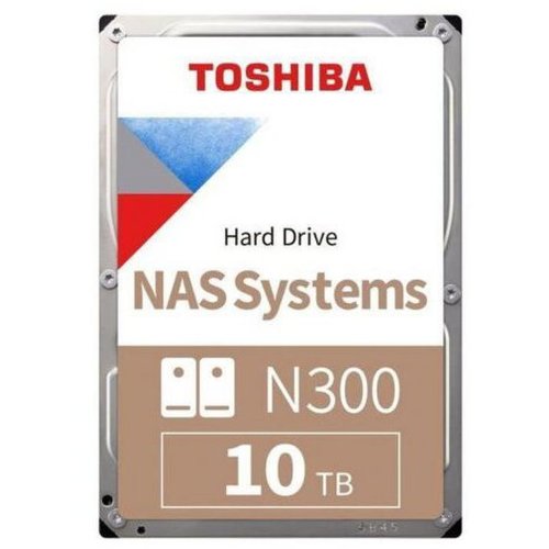 Toshiba toshiba hdwg11aezsta toshiba n300 hdd 3.5, 10tb, sata/600, 7200rpm, 256mb cache, box