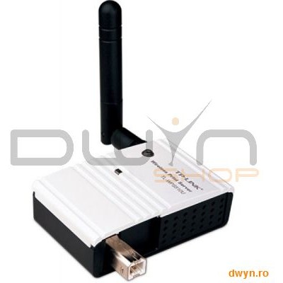 Tp-link print server wireless 1x usb2.0 port, antena detasabila