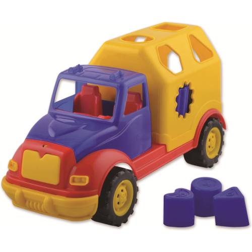 Ucar toys camion cu forme de sortat 28 cm ucar toys uc05