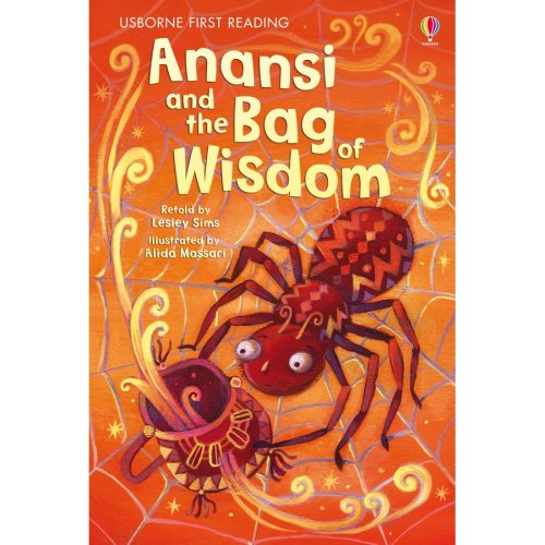 Usborne anansi and the bag of wisdom (mfrl) - usborne book (4+)