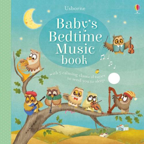 Usborne babys bedtime music book - carte usborne (0+)