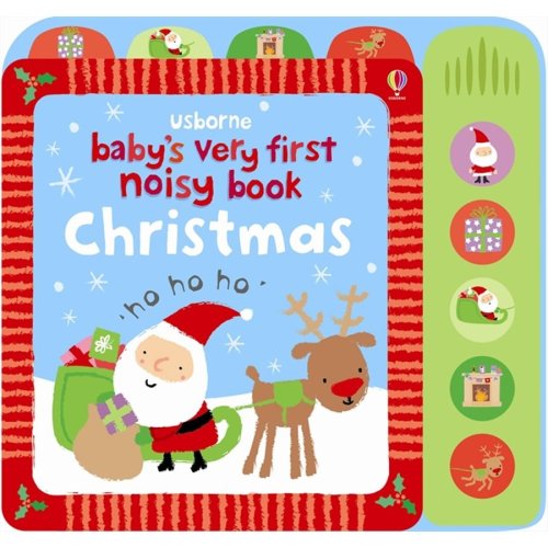 Usborne babys very first noisy book christmas - carte usborne (1+)