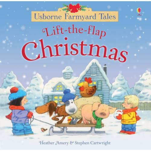 Usborne farmyard tales lift-the-flap christmas - carte usborne (3+)