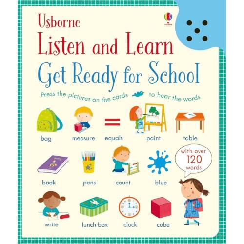 Usborne listen and learn get ready for school - carte Usborne (3+)