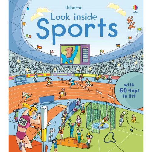 Usborne look inside sports - carte usborne (4+)