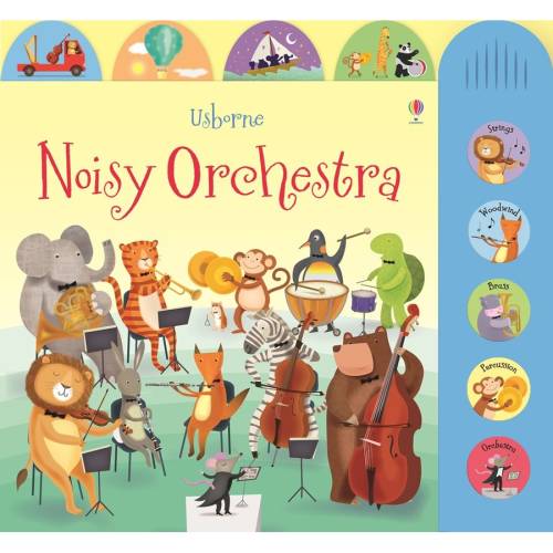Usborne noisy orchestra - carte usborne (3+)