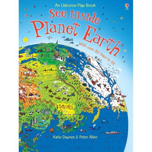 Usborne see inside planet earth - usborne book (6+)