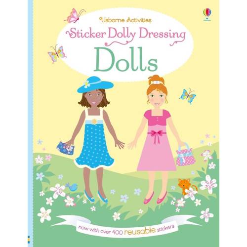 Usborne sticker dolly dressing dolls - carte usborne (5+)