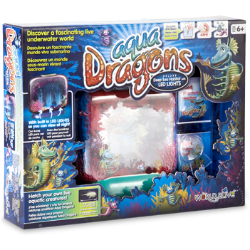 World alive set acvariu aqua dragons deluxe world alive w4003