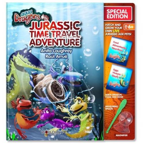 World alive set reincarcare aqua dragons jurassic time travel adventure world alive w4051
