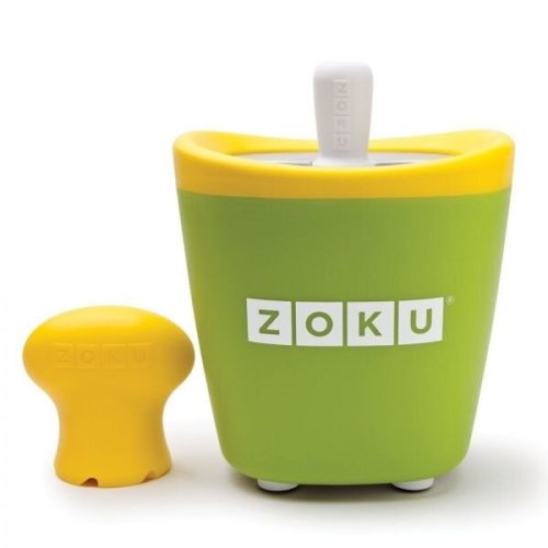 Zoku aparat de inghetata zoku quick pop maker zk110, 1 incinta, 7 minute, nu contine bpa, verde