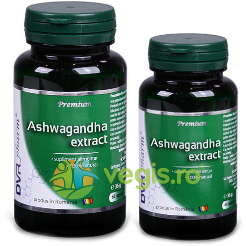 Ashwagandha extract pachet 90cps la pret de 60cps