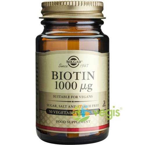 Solgar Biotin 1000mcg 50cps vegetale