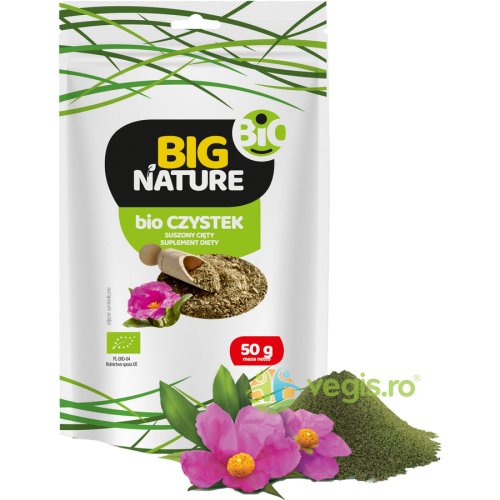 Big nature Ceai cistus ecologic/bio 50g