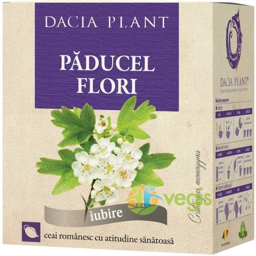 Dacia plant Ceai de paducel flori 50g