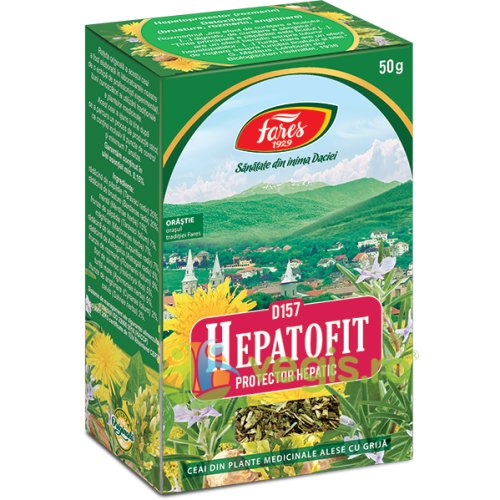 Ceai hepatofit protector hepatic (d157) 50g