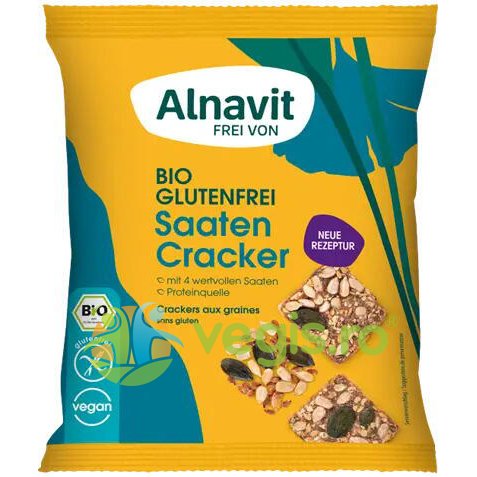 Crackers cu seminte fara gluten ecologici/bio 75g