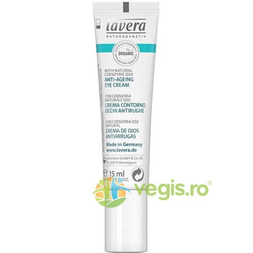 Lavera Crema contur ochi antirid coenzima q10 basis sensitiv 15ml