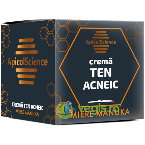 Apicolscience Crema cu miere de manuka pentru ten acneic 50ml