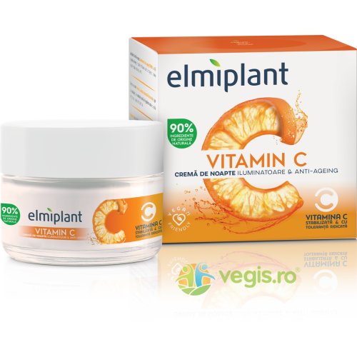 Crema de noapte iluminatoare anti-ageing vitamin c 50ml
