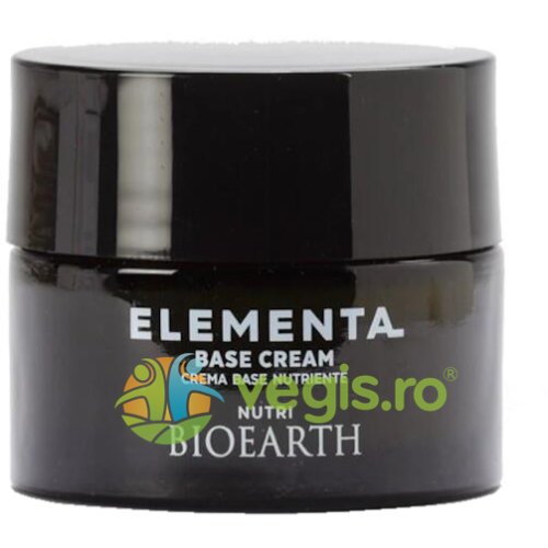 Bioearth Crema nutritiva cu unt de shea elementa 50ml