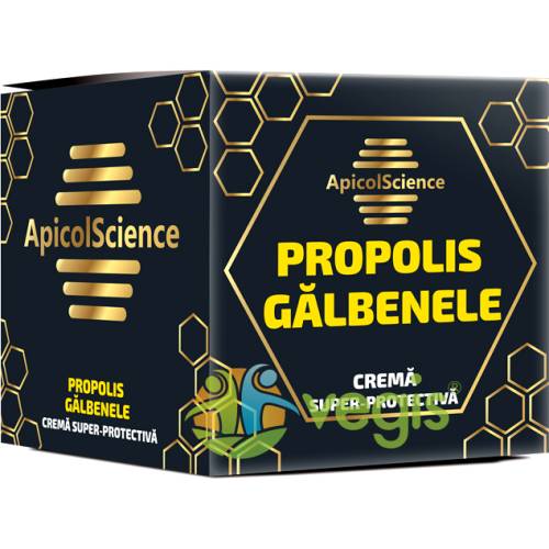 Apicolscience Crema super-protectiva cu propolis si galbenele 75ml