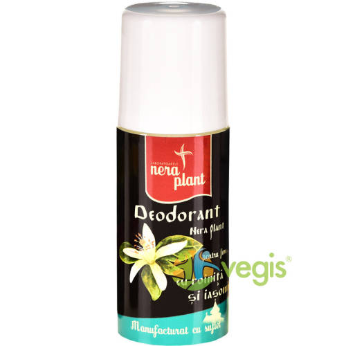 Deodorant roll-on cu roinita si iasomie pentru femei 50ml