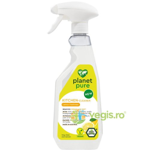 Planet pure Detergent pentru bucatarie cu lamaie ecologic/bio 500ml