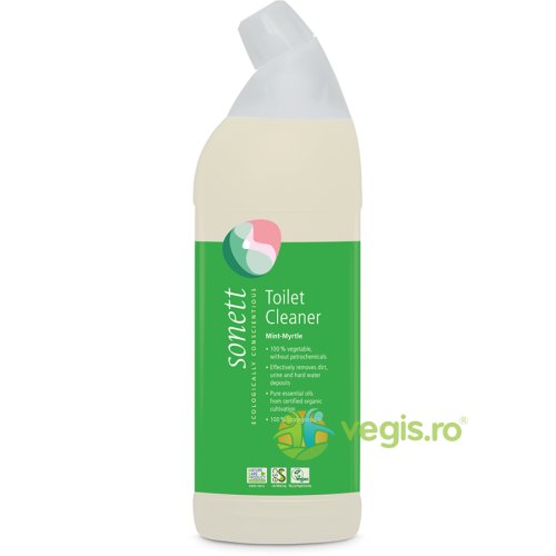 Detergent pentru toaleta cu menta si mirt ecologic/bio 750ml