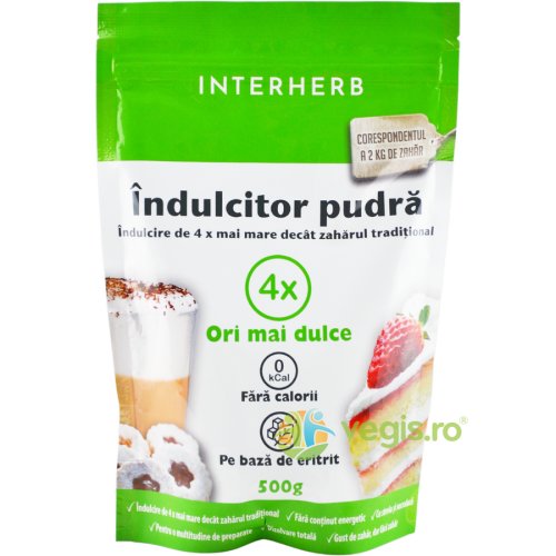 Interherb Indulcitor pudra 500g