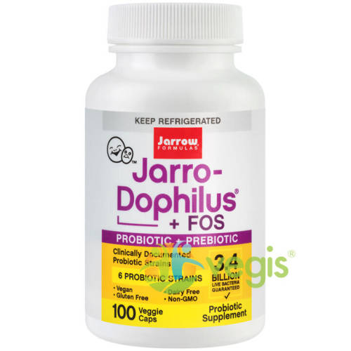 Jarro-dophilus + fos 100cps - probiotice
